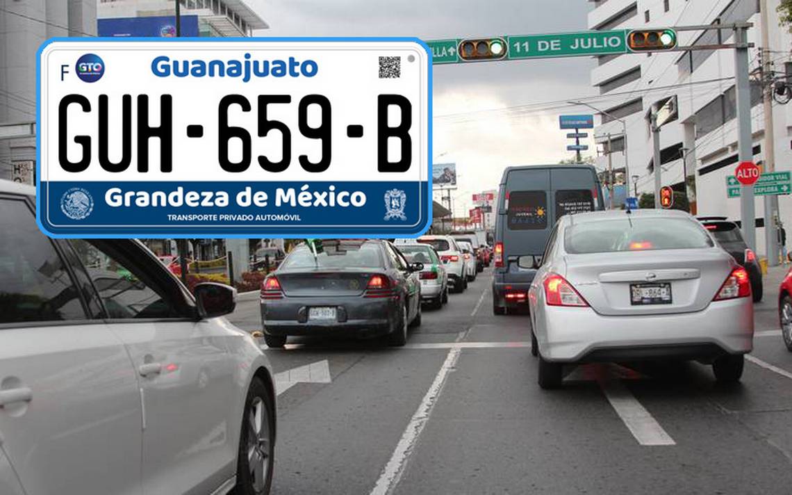 Presentan imagen de nuevas placas para Guanajuato Noticias